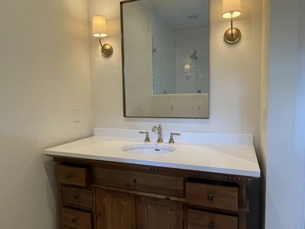 Bathroom Vanity + Refresh