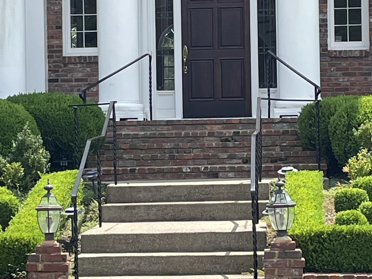 Brick Walkway & Porch